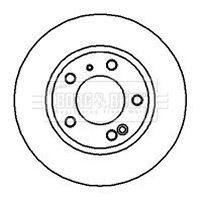 BORG & BECK Piduriketas BBD4978